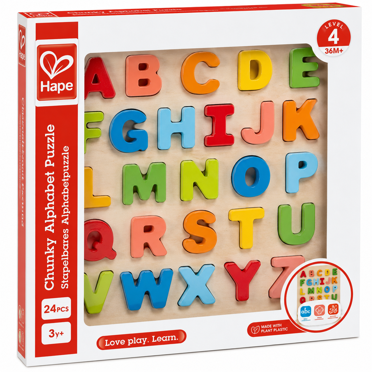 HAPE PUZZLE ALFABET CHUNKY